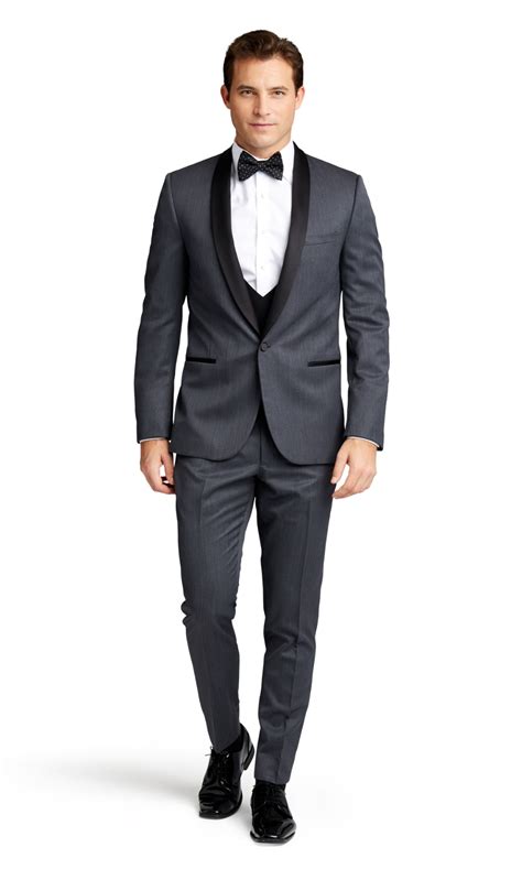 charcoal grey destiny tuxedo by michael kors|Michael Kors Tuxedo .